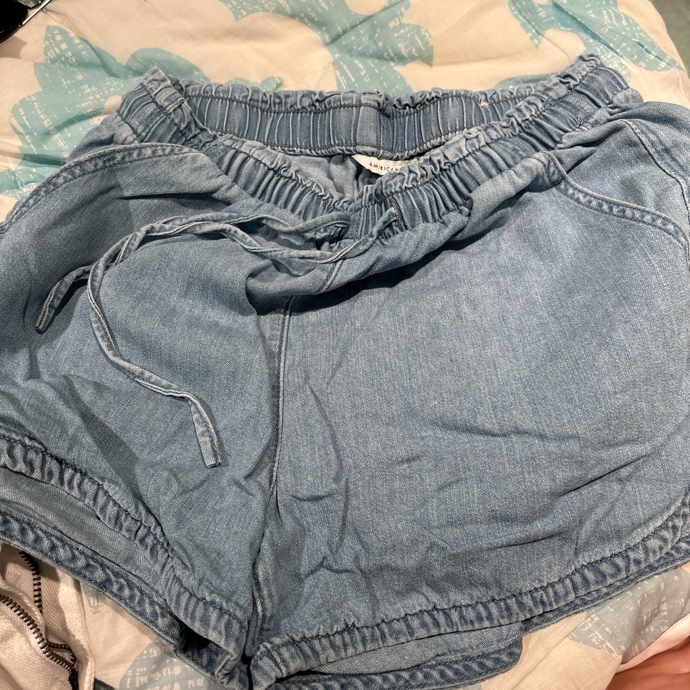 blue shorts size medium